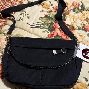 Elegant Black Crossbody Bag